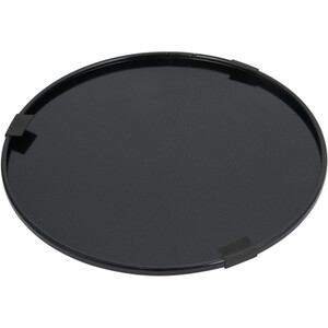 Mercury Quartz 8 Inch Loose Base Shallow Cake Tin - Black by Kitchen Master