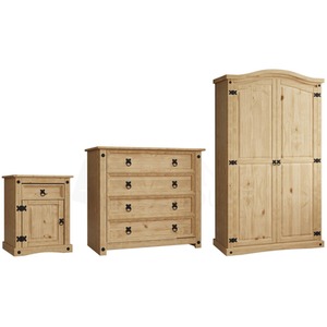 Corona Trio Bedroom Set by Vida Designs