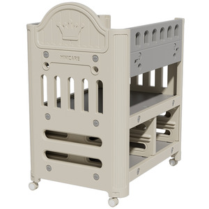 Kidkid Mobile Baby Changing Table - Beige and Grey by Kidkid