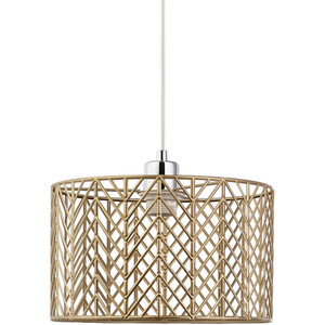 Champagne Weaved Pendant - Champagne