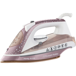 2600W Pearl Glide Iron Pink - Pink by Russell Hobbs