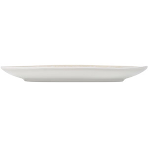 White Textured Serving Platter - White