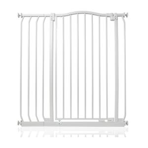Extra Tall Curved Top Safety Gate - Matt White / 89cm - 98cm by Safetots