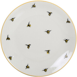 12-Piece Honey Bees Dinner Set - Yellow