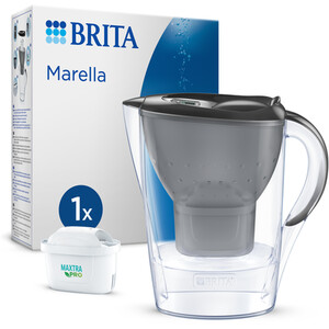 BRITA Marella Water Filter Jug - Cool Graphite by BRITA