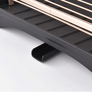 2 Tier Dish Drying Drainer Rack - Rose Gold by Livingandhome