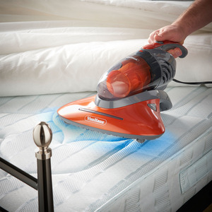 UV Vacuum Cleaner with Attachments - Orange by VonHaus