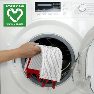 Vileda 1-2 Spray Liquid Mop - Red by Vileda