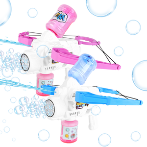 Bow Arrow Bubble Maker Water Gun Toy - pink