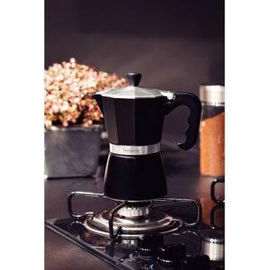 Tramontina Italian Espresso Pot - Black by Tramontina
