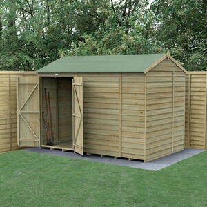4LIFE Reverse Apex Shed 10x6 by Forest Garden