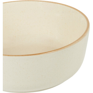 Sesame Speckle Stoneware Rice Bowl - Oatmeal and Sesame