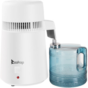 4L Countertop Water Distiller - White by ZOKOP