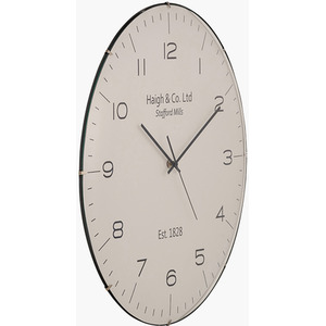 Dome Glass Wall Clock by Pacific Lifestyle
