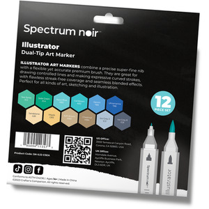Spectrum Noir Illustrator 12 Pack by Spectrum Noir