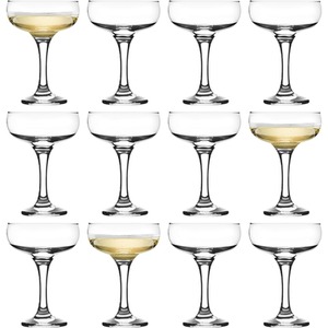 Misket Glass Champagne Saucers - 235ml by LAV