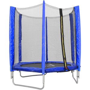 Children's Trampoline with Safety Net and Enclosure by Livingandhome