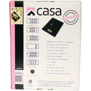 Glass Kitchen Scale Range - Teal by Casa