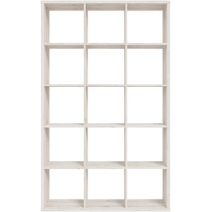 Mauro 3x5 Shelving Unit - Sand Oak by Furniture To Go