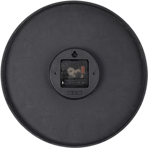 12-Inch Modern Wall Clock with Arabic Numerals - Grey by Livingandhome