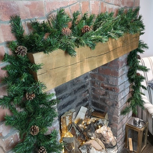 Deluxe Christmas Princess Garland with 180 Tips and 14 Pine Cones - Green by Samuel Alexander