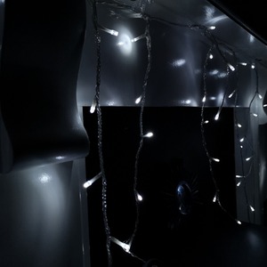 LED Christmas Lights Snowing Icicle brights by Samuel Alexander