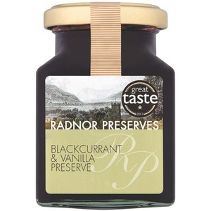 Blackcurrant and Vanilla Preserve - Preserves by Radnor Preserves