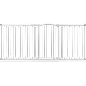 Extra Tall Curved Top Safety Gate - Matt White / 225cm - 234cm by Safetots