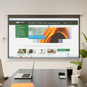 Electric Motorized Projector Screen by Livingandhome