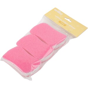 Pack of 3 Cellulose Triple Layer Sponges - Pink