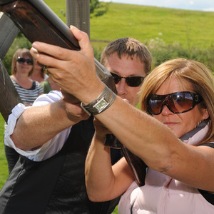Clay Pigeon Shooting for Two Gift Experience - White by Buyagift
