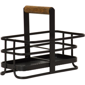 Malmo Storage Caddy with Handle - Black