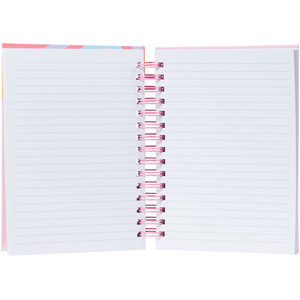 Daisies and Dreams Chunky A5 Notebook - Pink by i-doodle