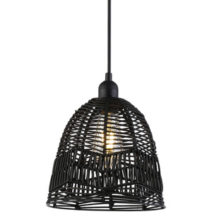 Casper Rattan Shade - Small - Black