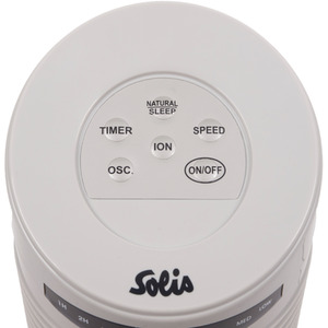 Solis 749 Mini Tower Fan - White - White by Solis