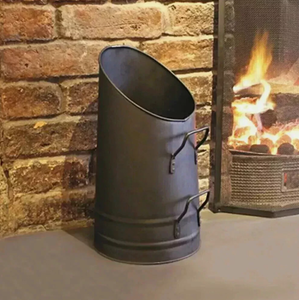 Fireside Companion Set Coal Bucket - Black by Marco Paul