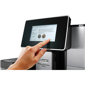 DeLonghi Primadonna Soul Bean to Cup Automatic Coffee Machine - Silver by DeLonghi