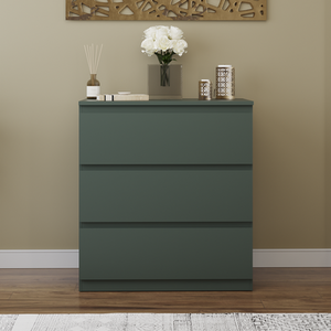 Denver Bedroom Set (2 Drawer Bedside (x2), 3 Drawer Chest, 2 Door Wardrobe) by Vida Designs