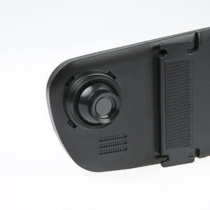 Rear View Mirror Camera with SD Card - Black