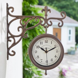 York Station Clock - Brown by Marco Paul