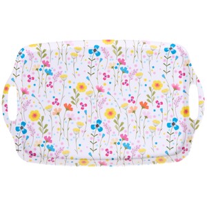 In Bloom Large Tray - White