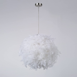 Feather Light Shade - White / 25cm by Giggi