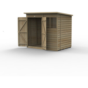 4LIFE Pent Shed 7x5 - No Installation / Without Base / 2 by Forest Garden