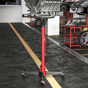 0.5 Ton High Lift Transmission Jack - Red by Livingandhome