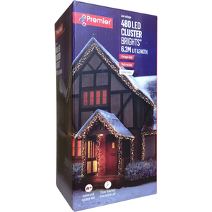 Vintage 480 LED Premier Christmas lights Multi Mains Timer - Vintage Gold by Samuel Alexander