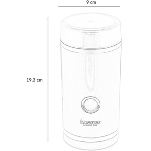 Innoteck Electric Coffee and Spice Grinder - Black by Innoteck