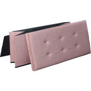 Seville Brushed Velvet Trunk - Pink