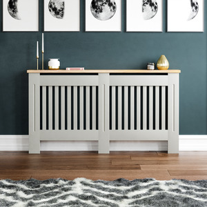 Arlington Radiator Cover - Grey / 152cm by Vida Designs