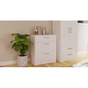 Devon Ready Assembled 3 Piece Bedroom Set