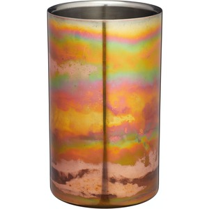 BarCraft Double Walled Stainless Steel Wine Cooler, Gift Tagged - Copper by BarCraft